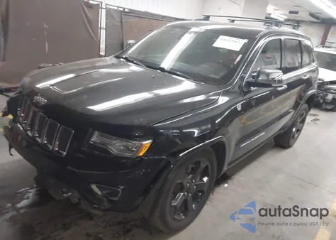 2016 Jeep Grand Cherokee Overland z USA, uszkodzony, nr VIN 1C4RJFCM8GC395141